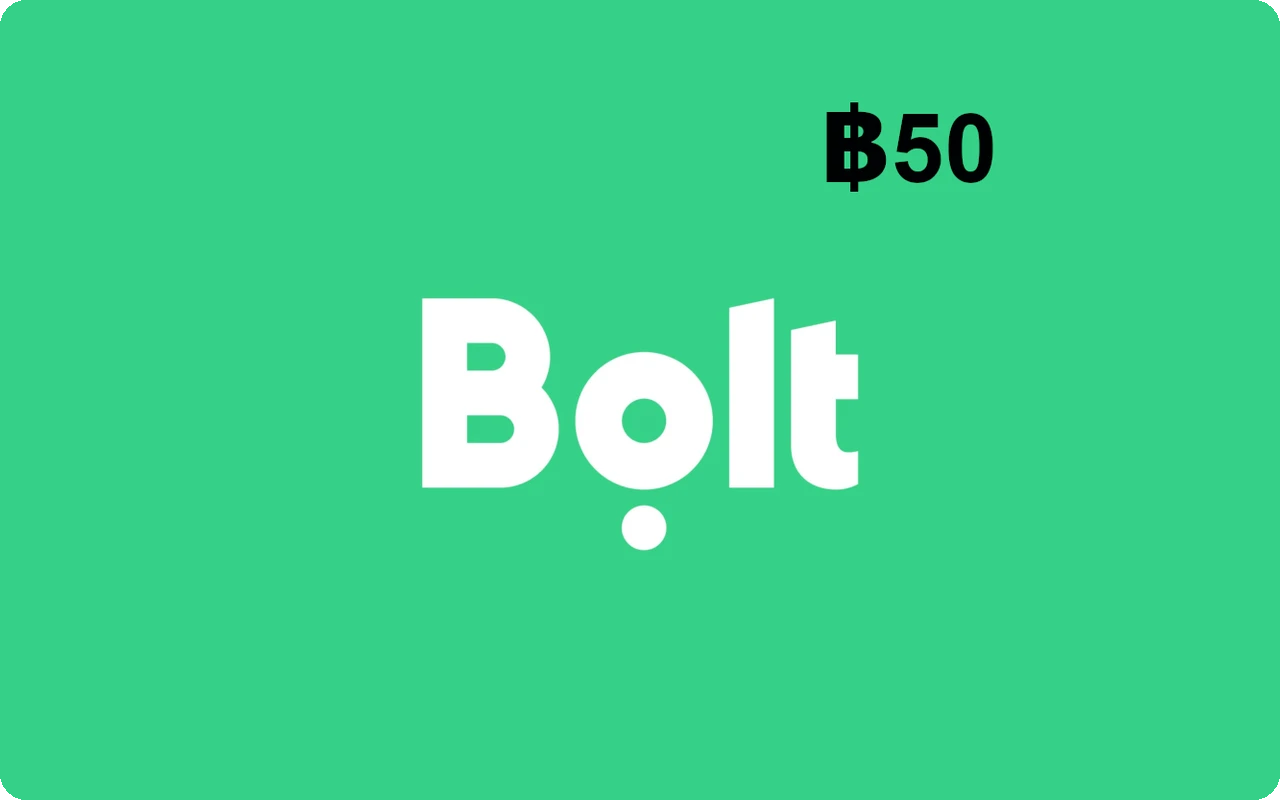 Bolt ฿50 Gift Card (Thailand)