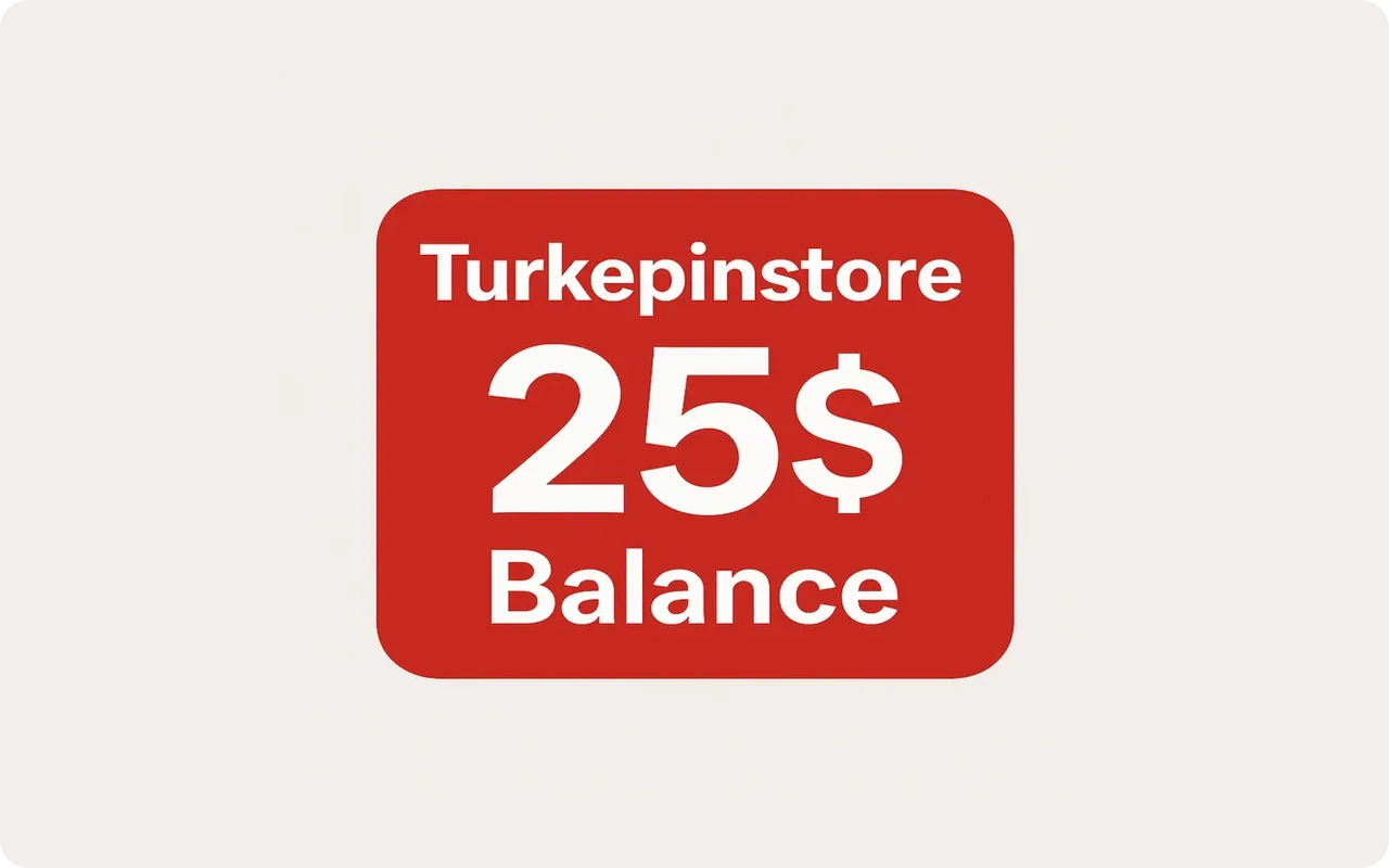 Turkepinstore $25 Gift Card (United States)