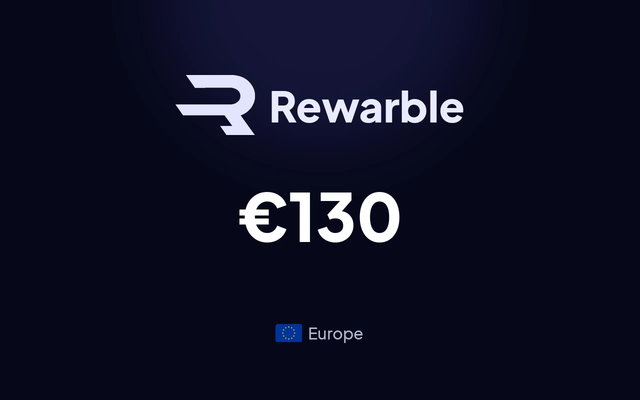 Rewarble Astropay €130 Gift Card (Europe)