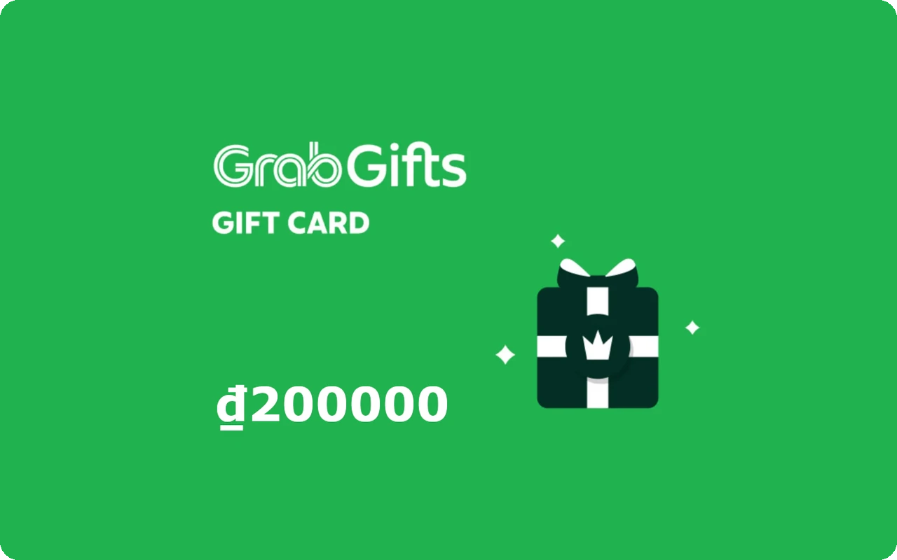 Grab ₫200000 Gift Card (Vietnam)
