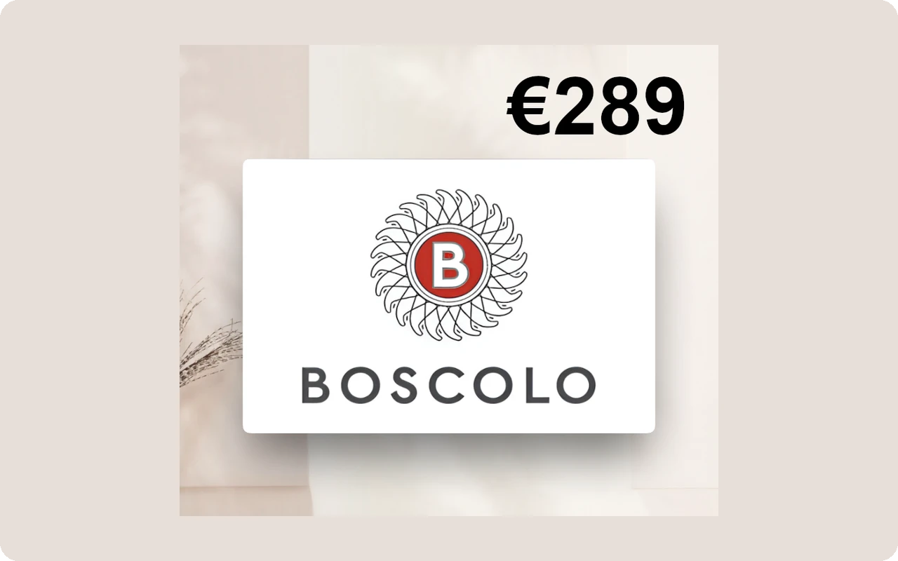 Boscolo €289 Gift Card (Italy)