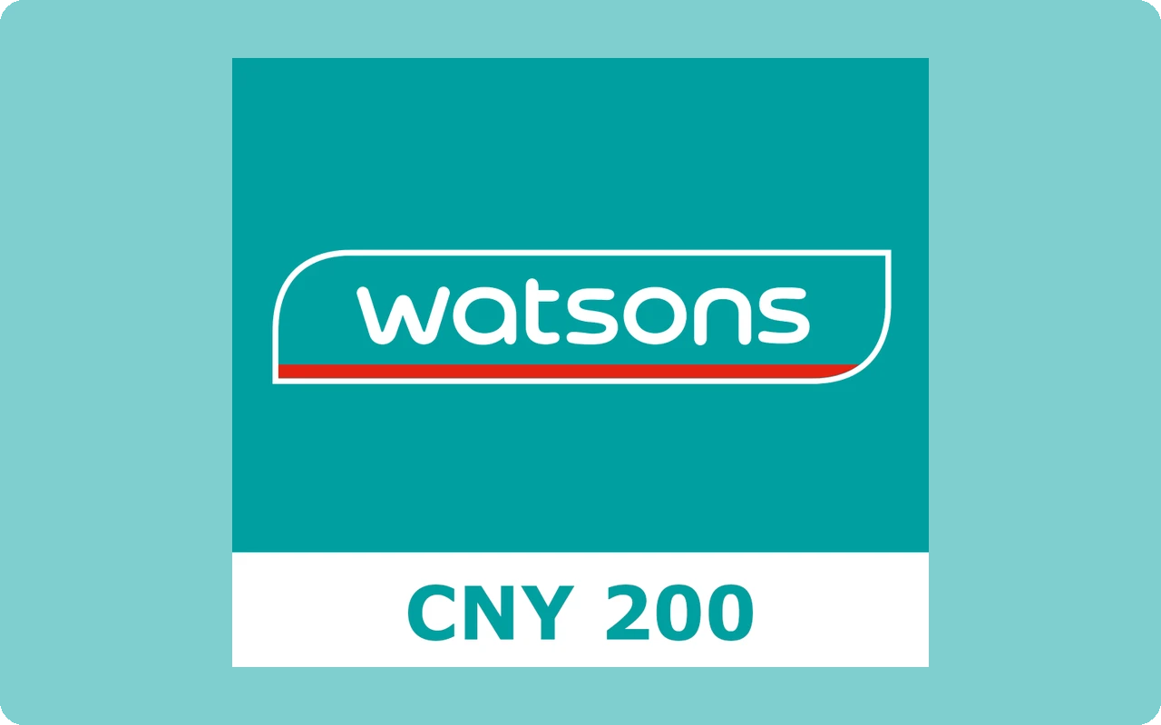 Watsons ¥200 Gift Card (China)