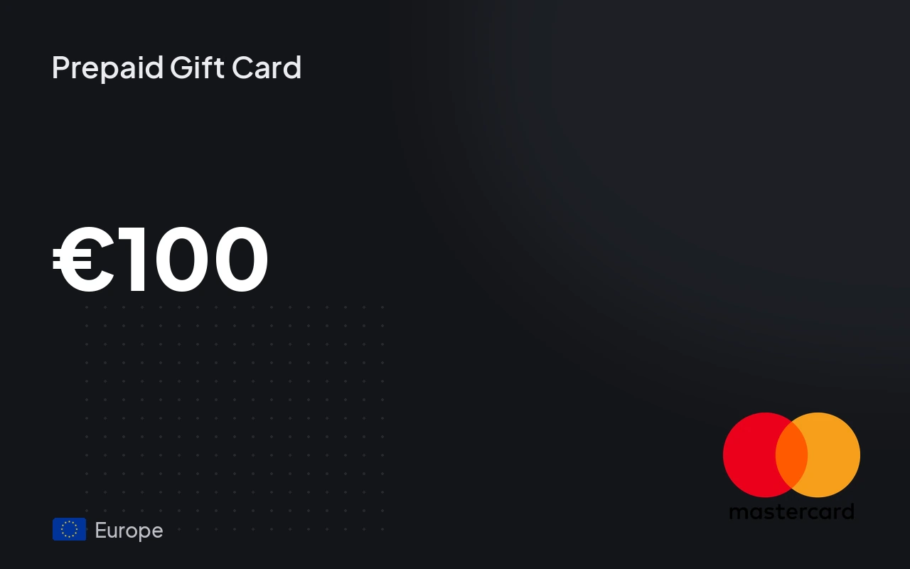 Mastercard Prepaid Flexicard €100 Gift Card (Europe)