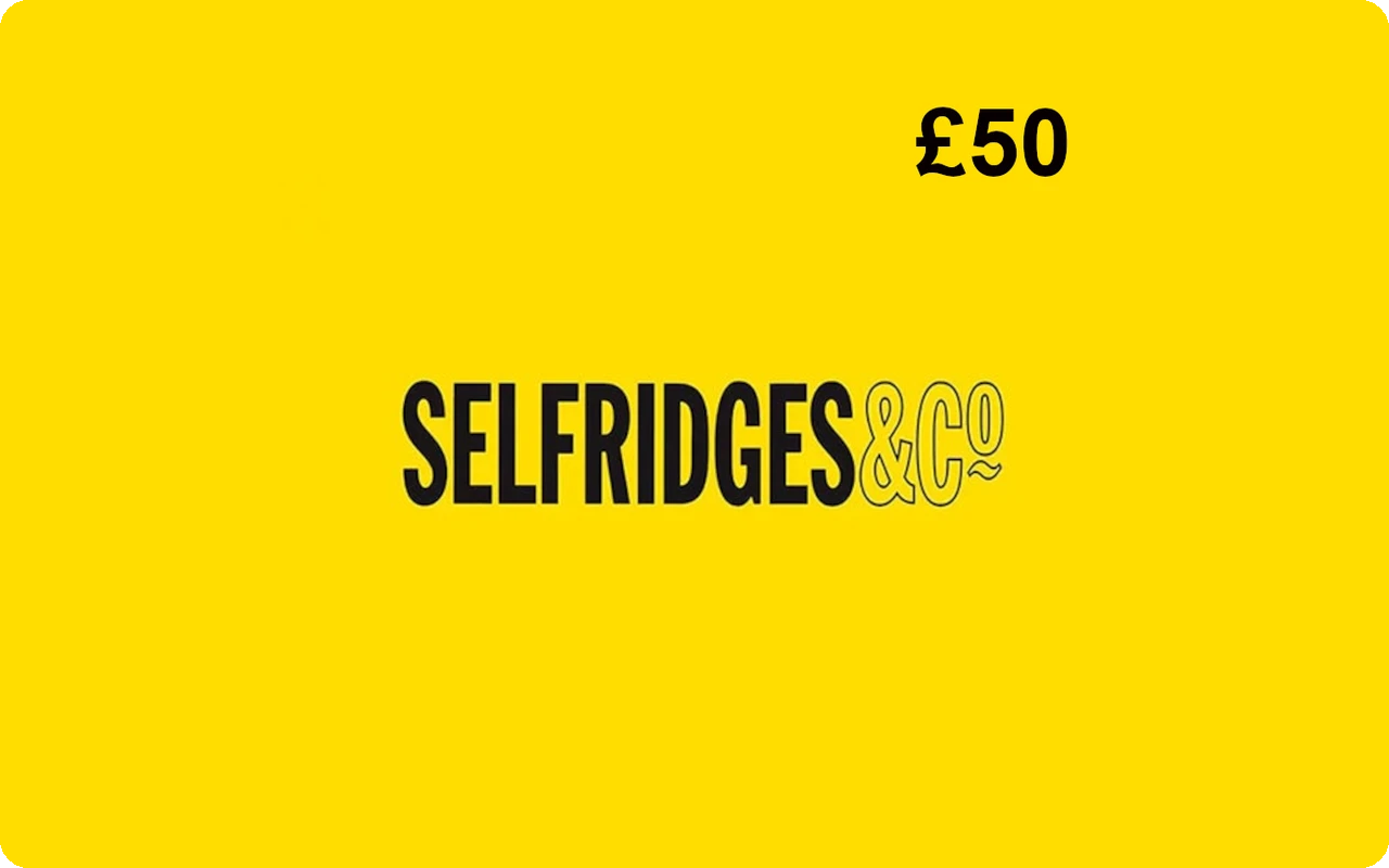 Selfridges £50 Gift Card (United Kingdom)