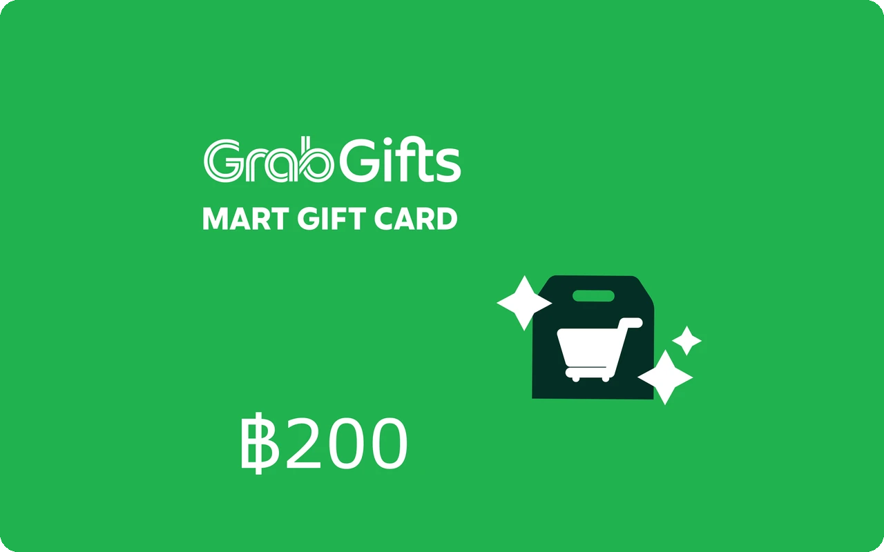 GrabMart ฿200 Gift Card (Thailand)