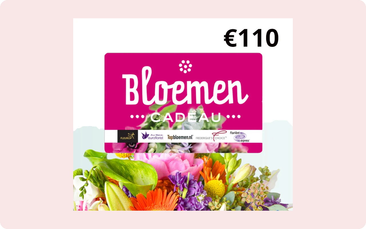 Bloemen Cadeau €110 Gift Card (Netherlands)