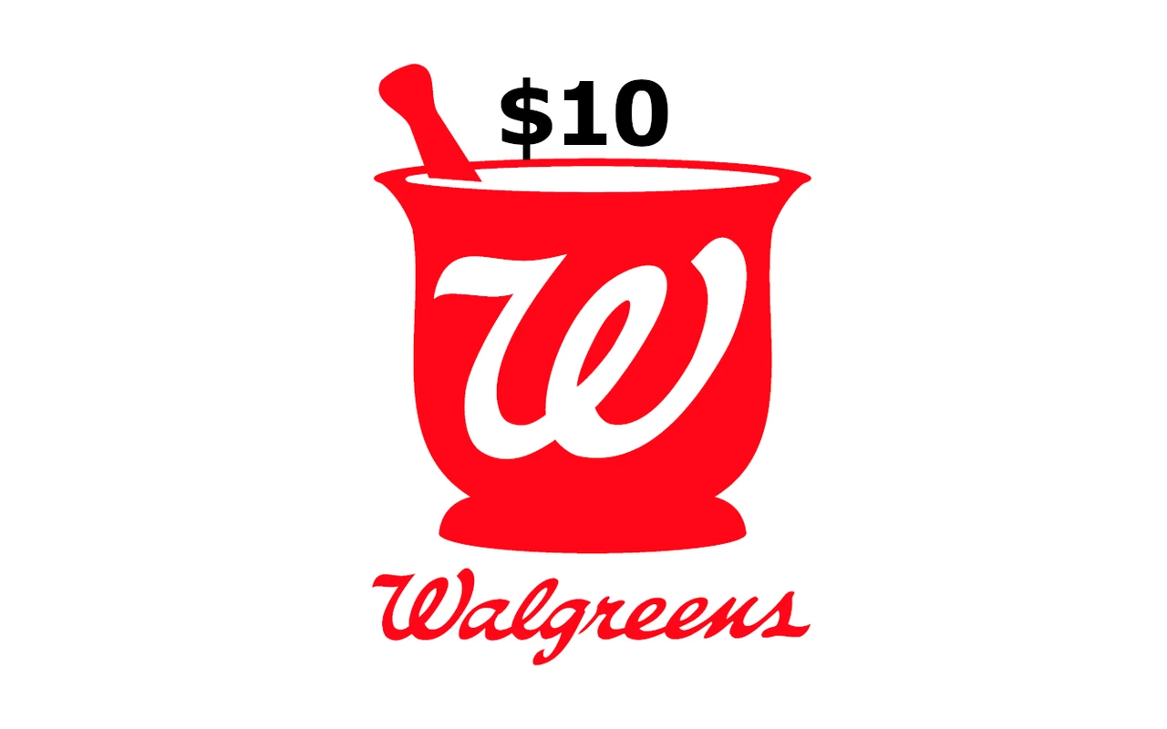 Walgreens $10 Gift Card (United States)