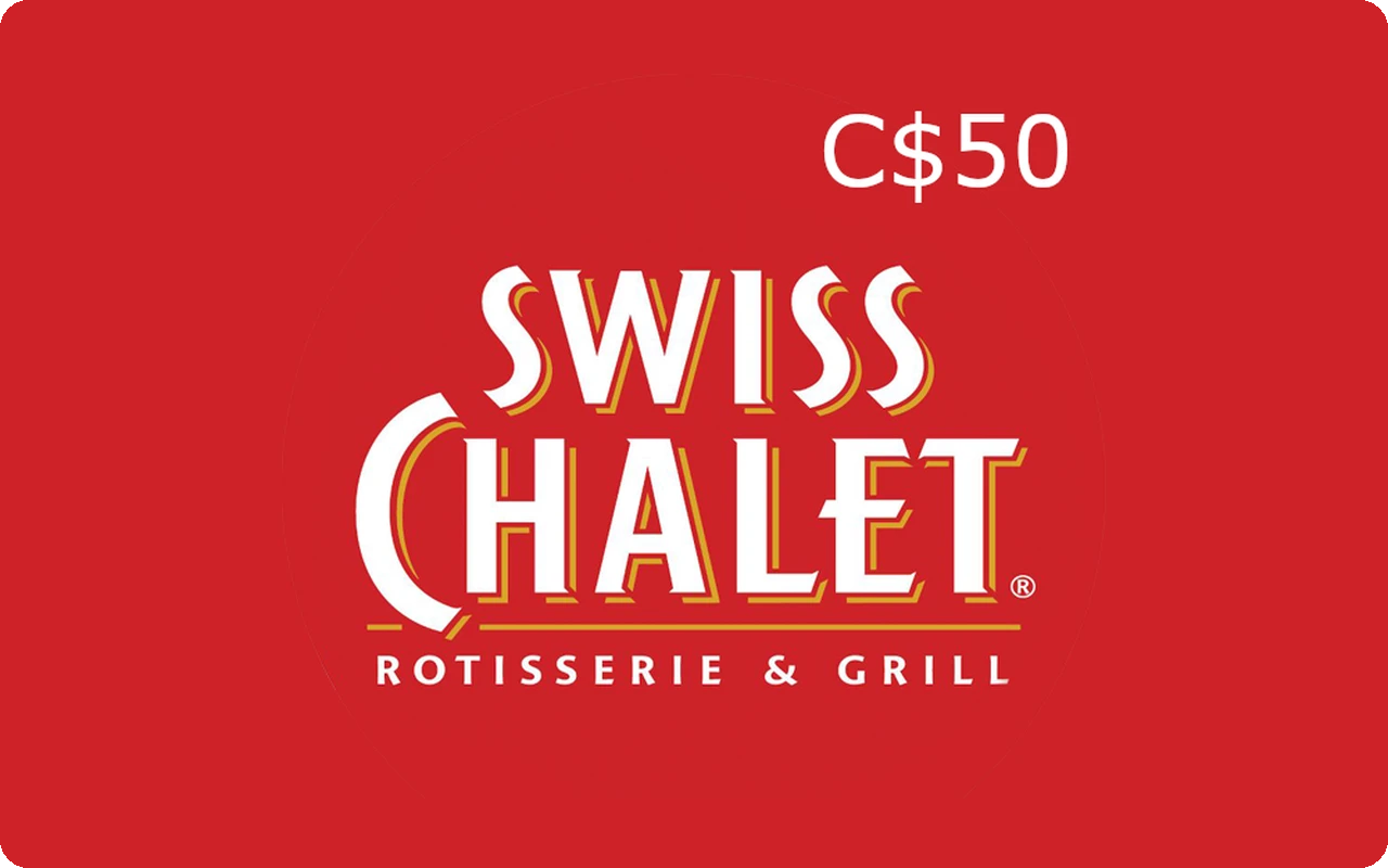 Swiss Chalet $50 Gift Card (Canada)