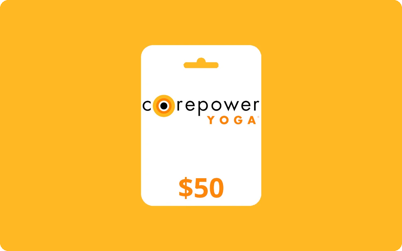 CorePower Yoga $50 Gift Card (United States)