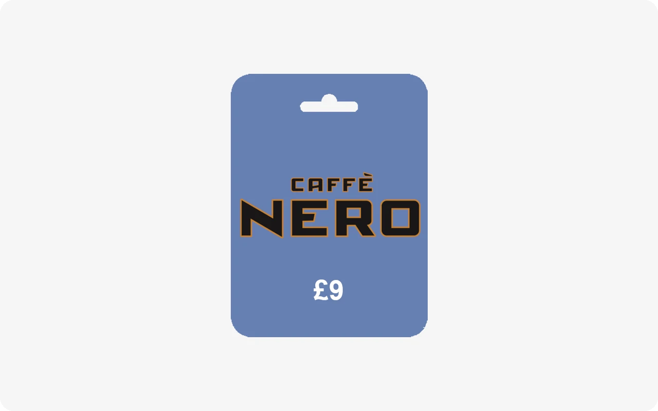 Caffe Nero £9 Gift Card (United Kingdom)