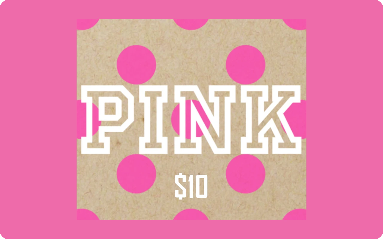 Victoria's Secret Pink $10 Gift Card (United States)