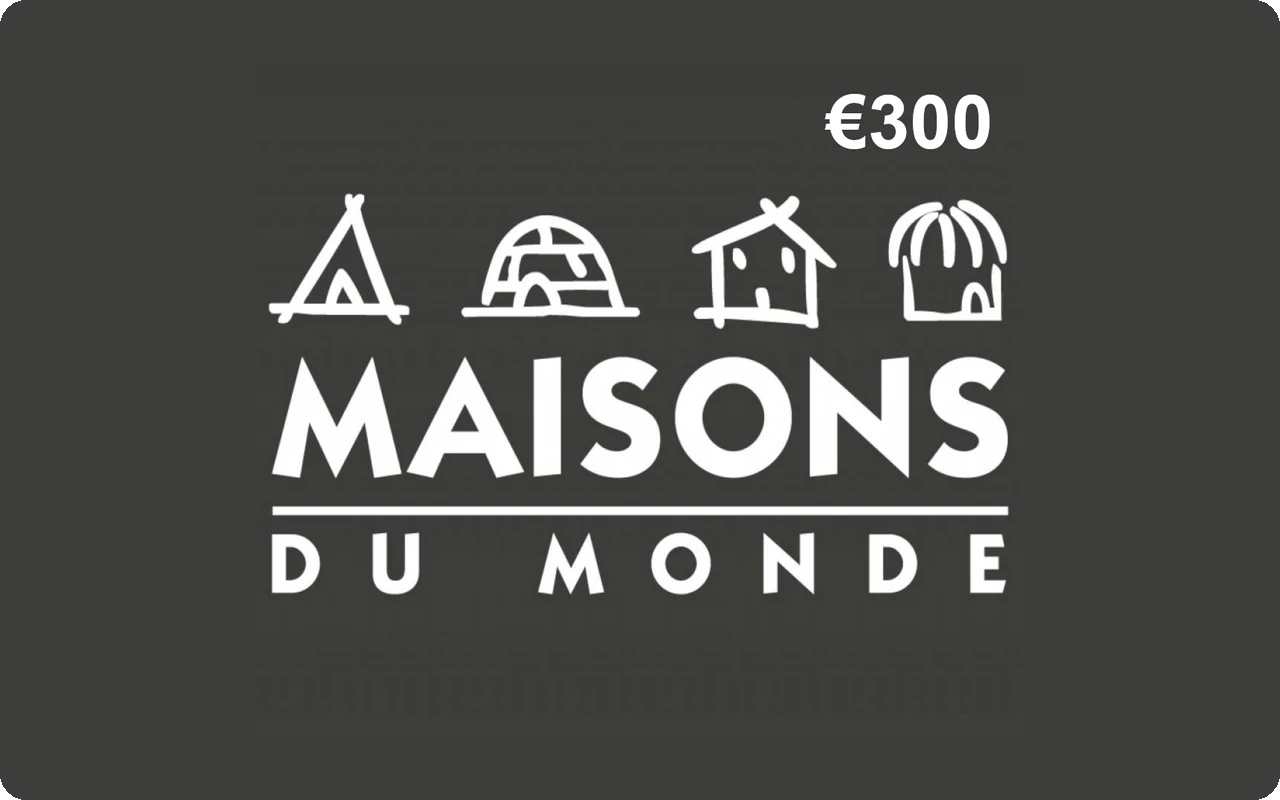 Maisons du Monde €300 Gift Card (Belgium)