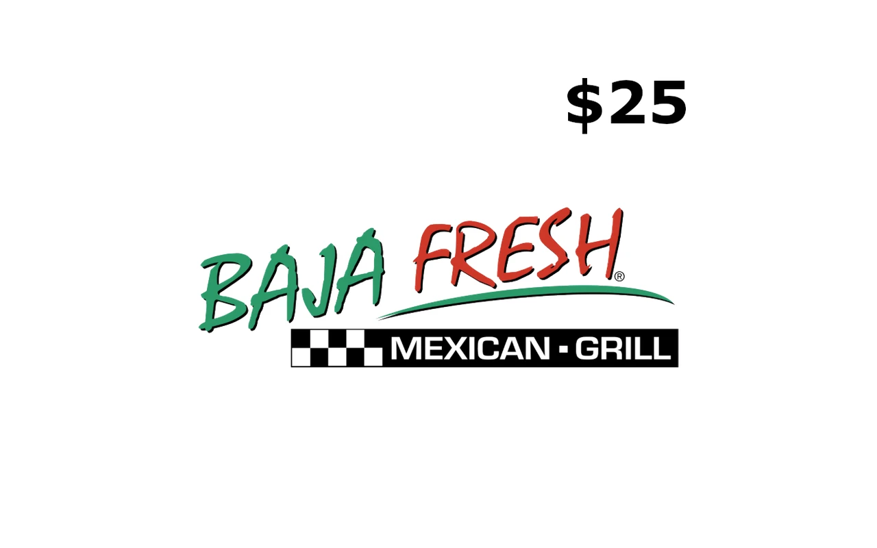 Baja Fresh $25 Gift Card (United States)