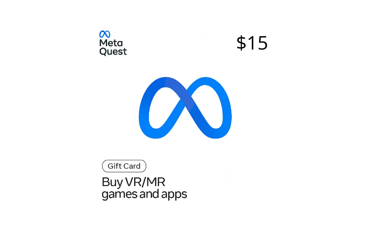 Meta Quest $15 Gift Card (United States)
