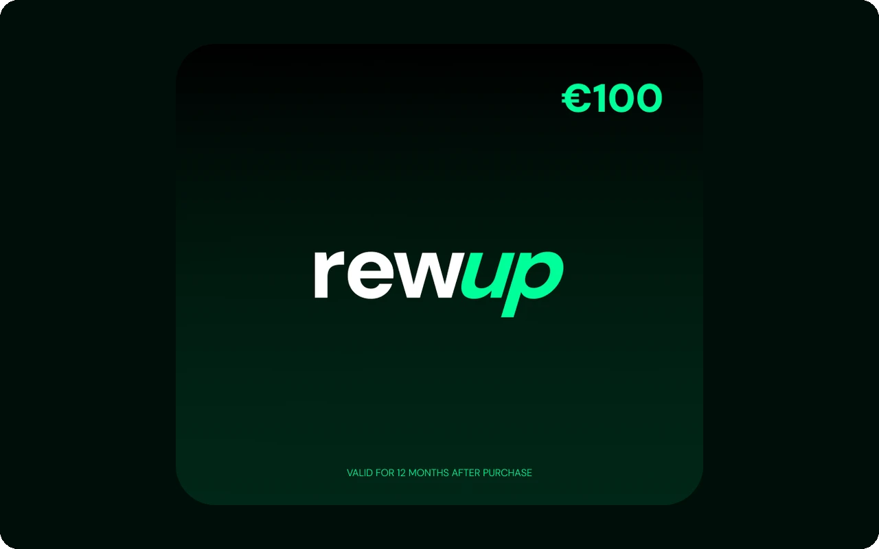 Rewup €100 Gift Card (Europe)
