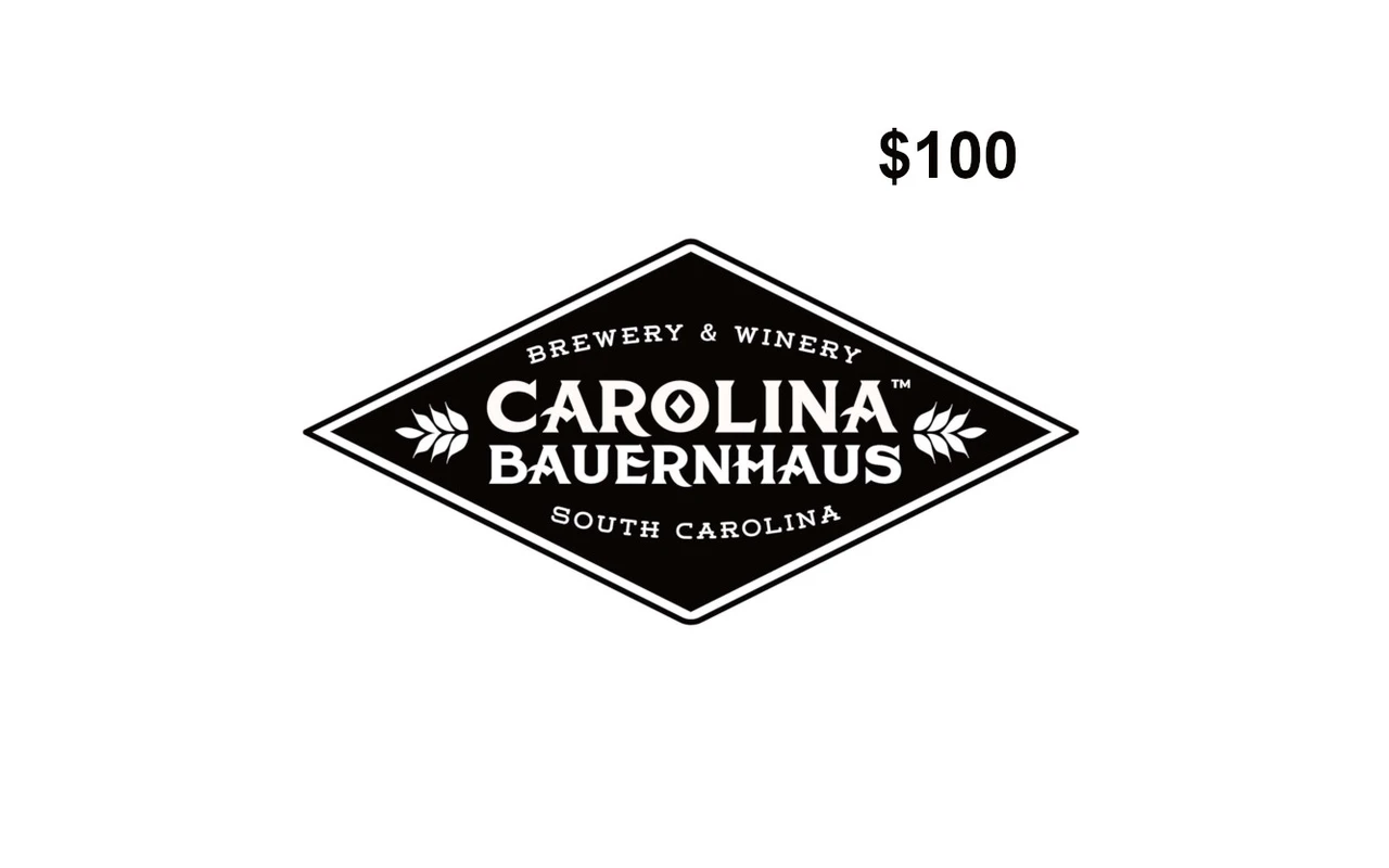 Carolina Bauernhaus Brewery & Winery $100 Gift Card (United States)