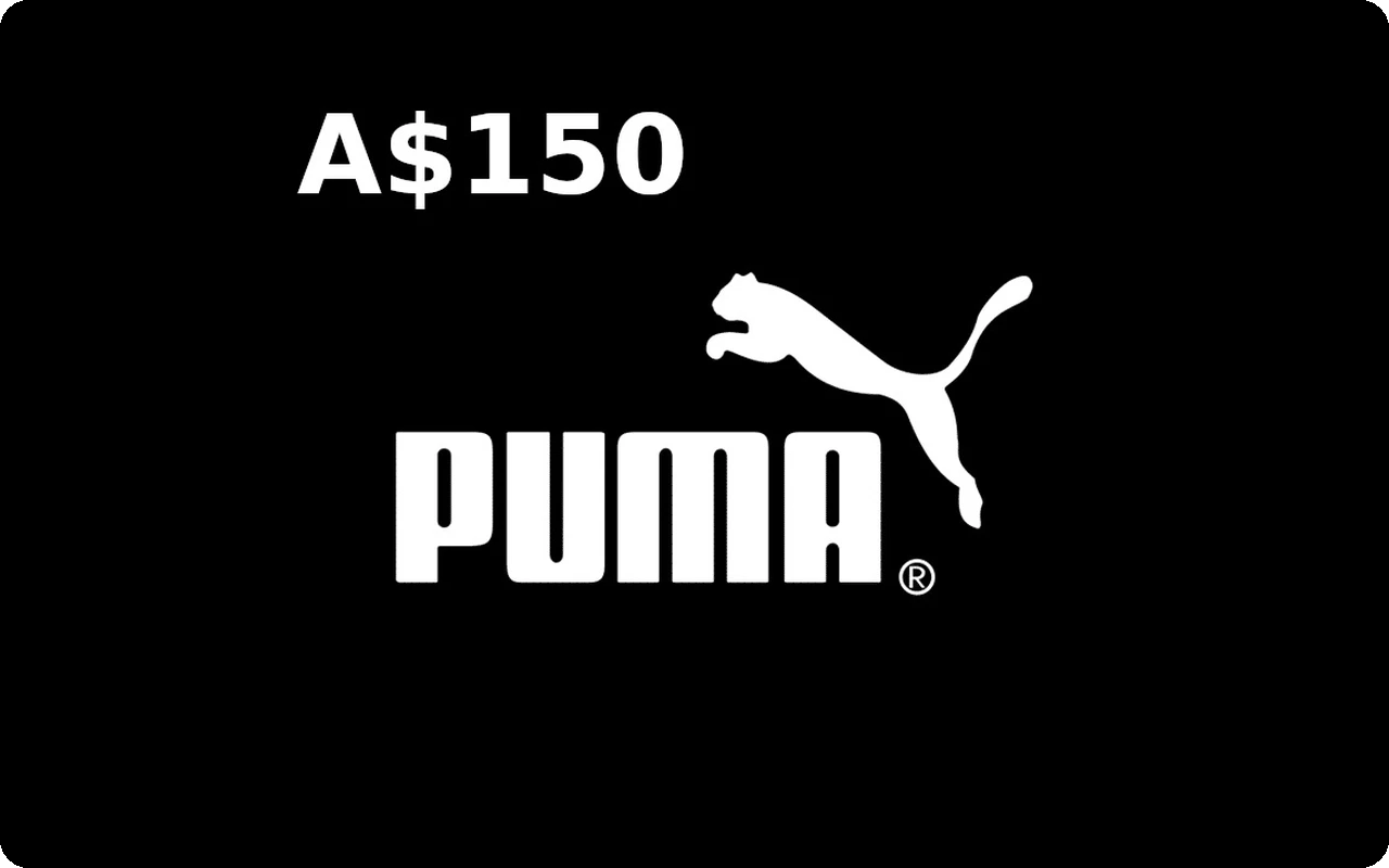 Puma A$150 Gift Card (Australia)