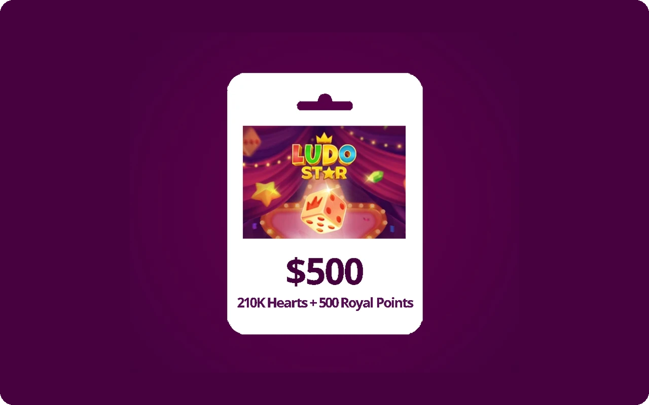 Ludo Star $500 Gift Card (United States)