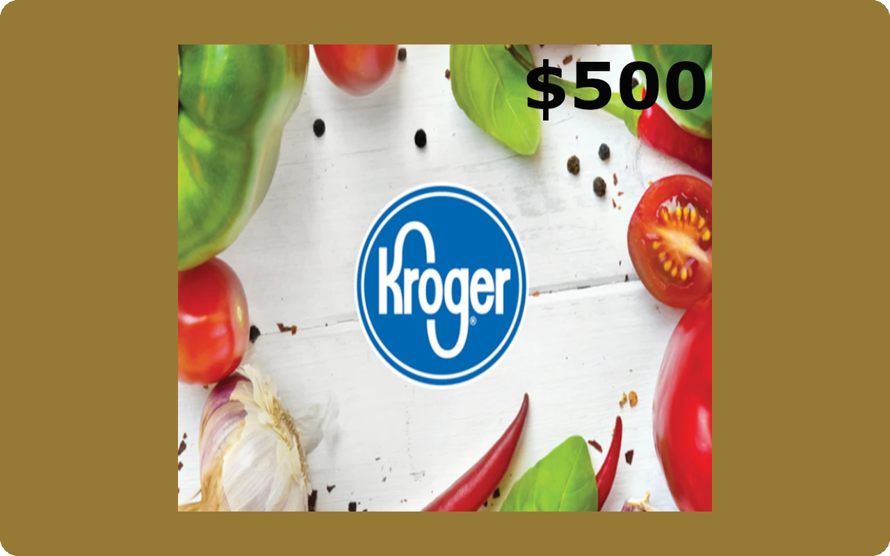 Kroger $500 Gift Card