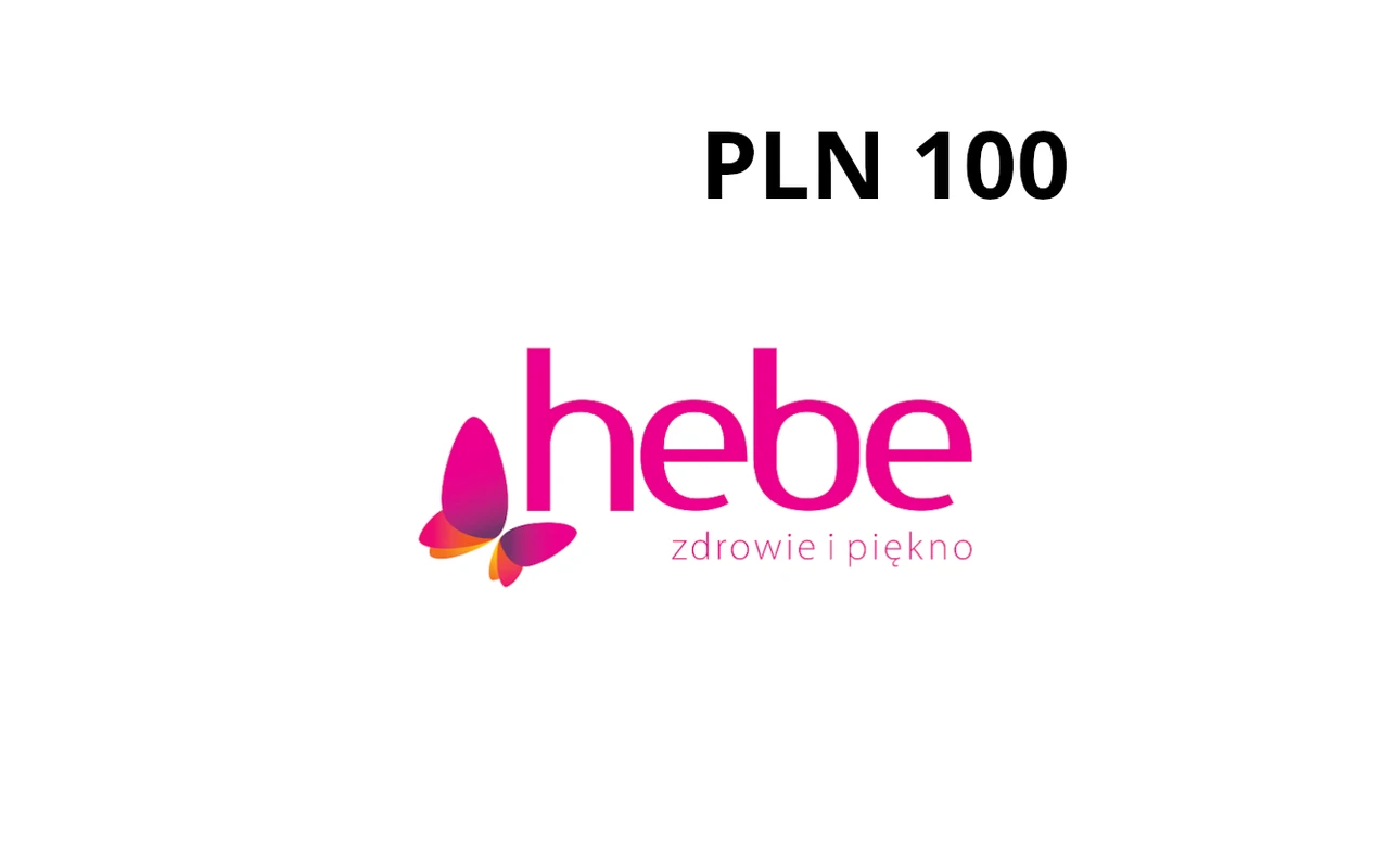 Hebe 100 zł Gift Card (Poland)