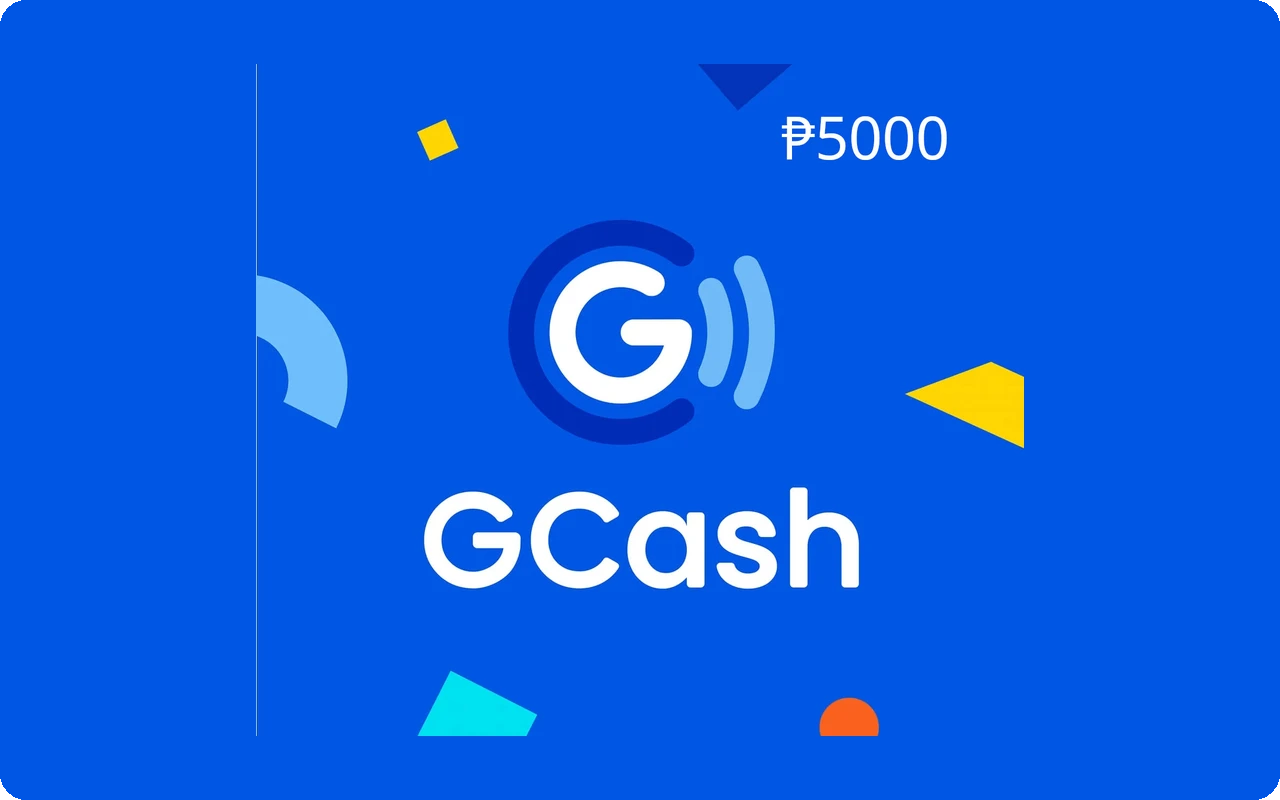 GCash ₱5000 Gift Card (Philippines)
