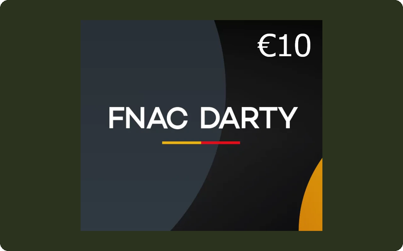 Fnac Darty €10 Gift Card (France)