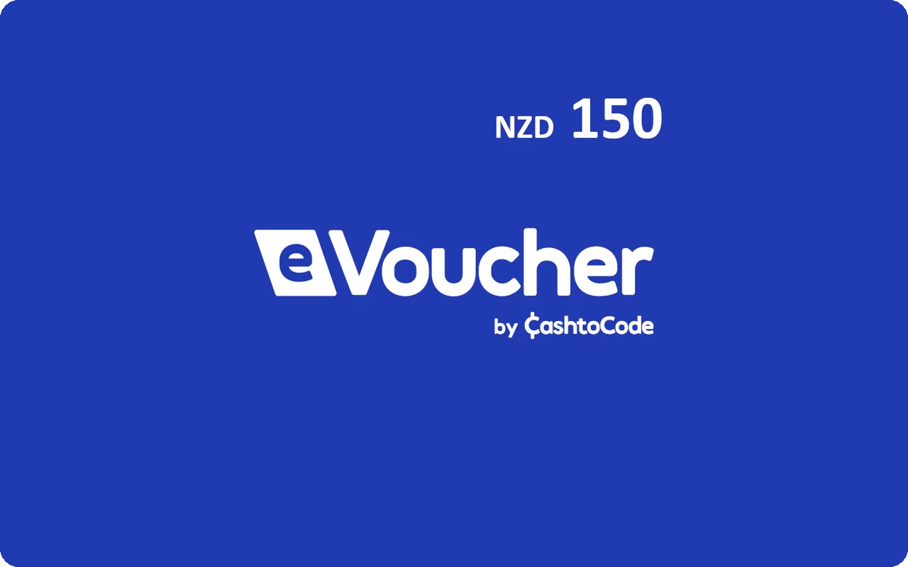 CashtoCode NZ$150 Gift Card (New Zealand)