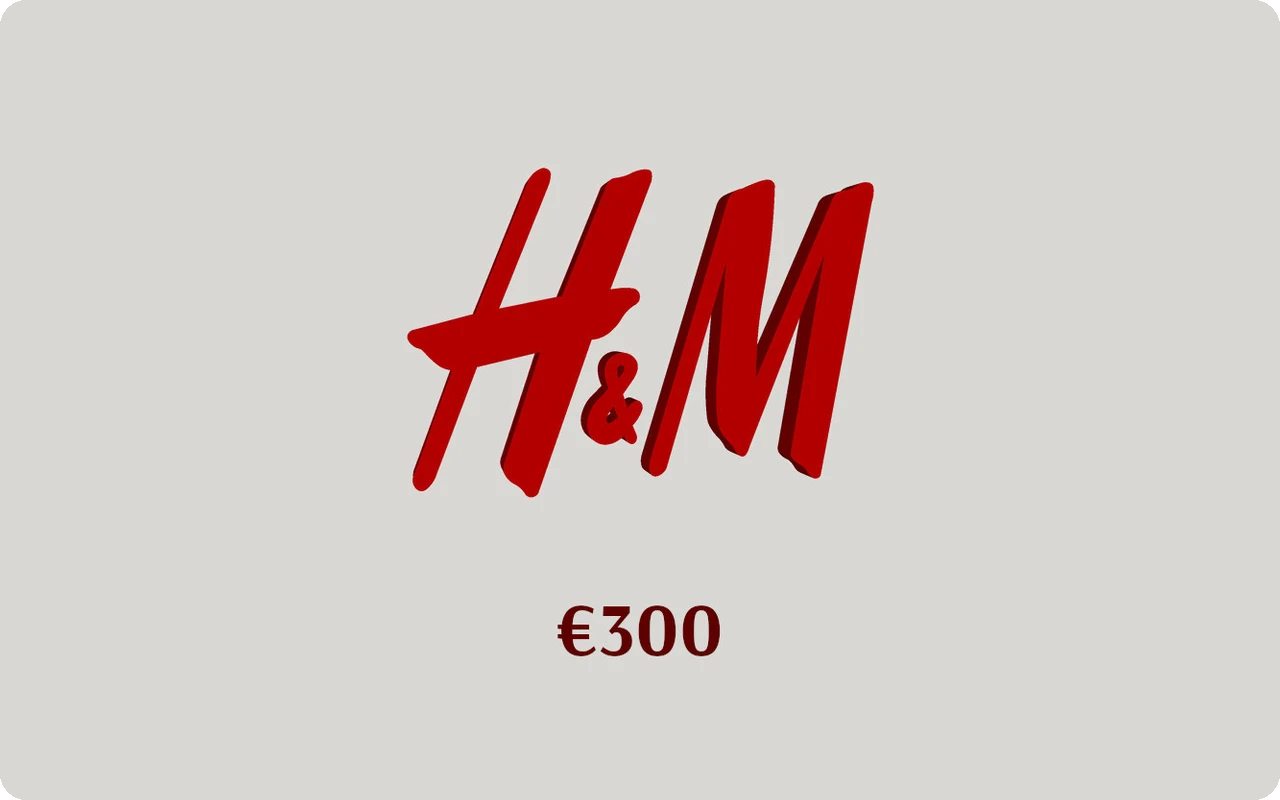 H&M €300 Gift Card (Finland)