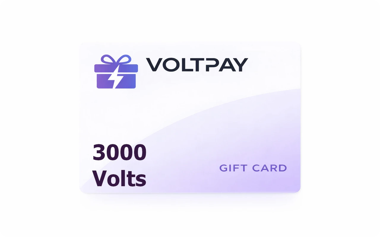 Voltpay 3000 Gift Card