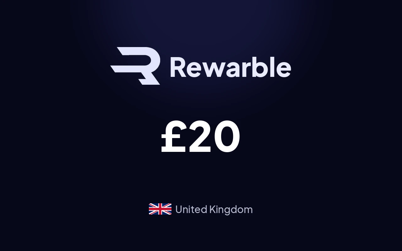 Rewarble Bank Transfer £20 Gift Card (United Kingdom)