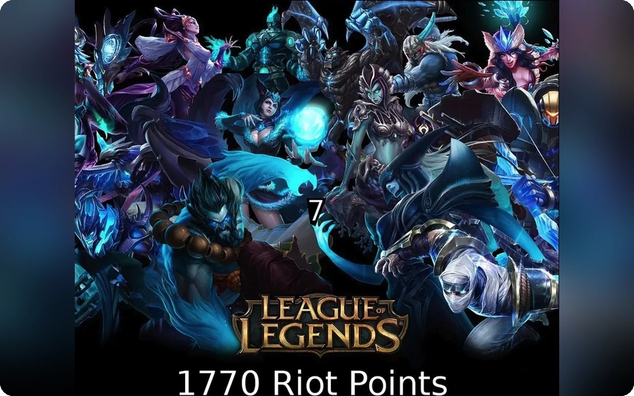 League of Legends 1770 Gift Card (Turkey)