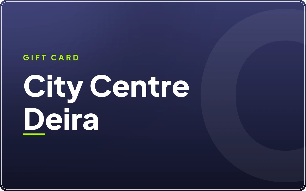 City Centre Deira Dubai 150 AED Gift Card (United Arab Emirates)