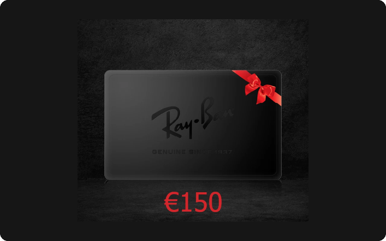 Rayban €150 Gift Card (Italy)