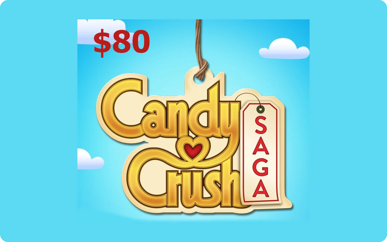 Candy Crush $80 Gift Card (United States)