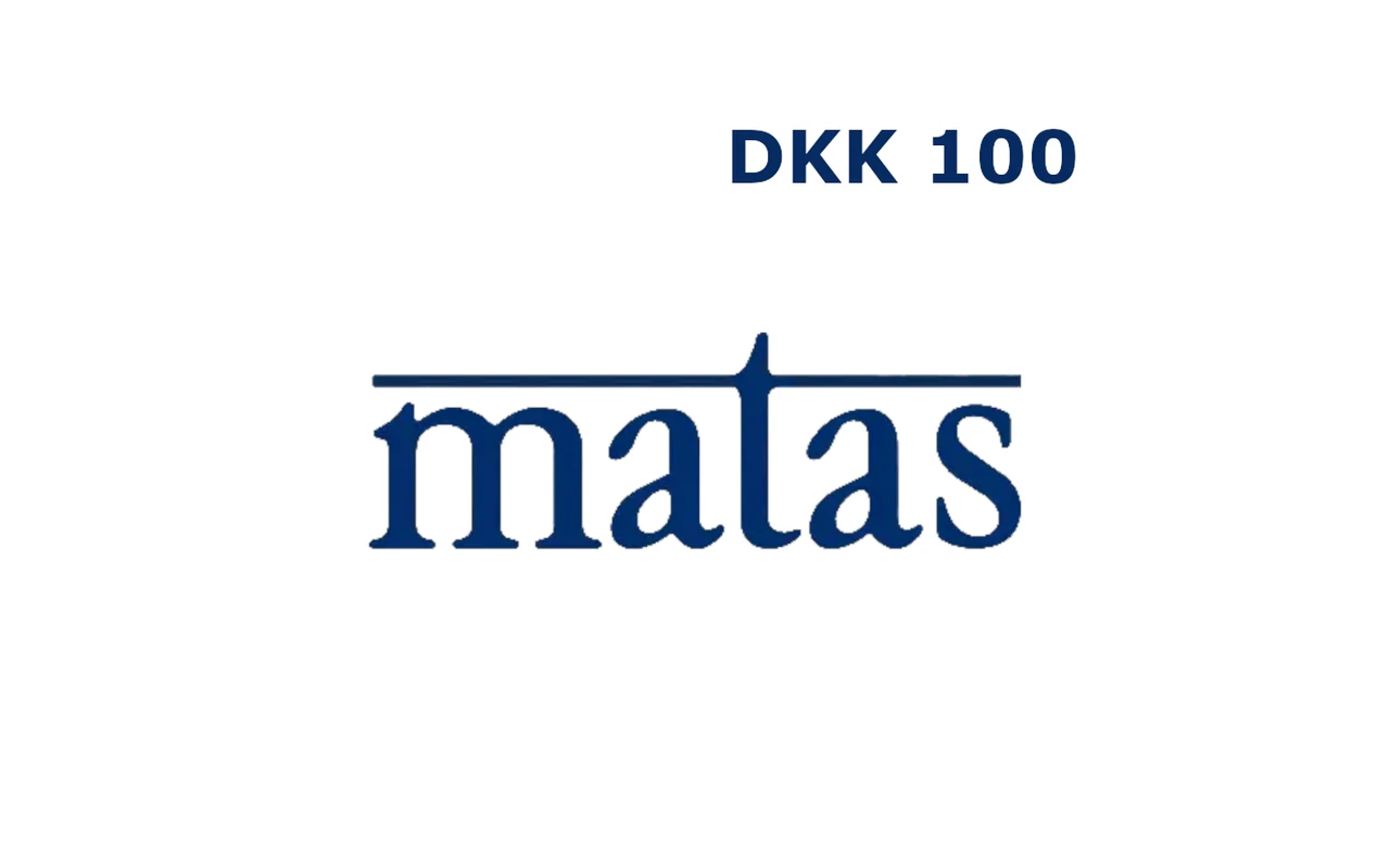 Matas 100 kr Gift Card (Denmark)