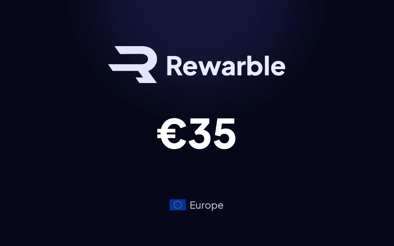 Rewarble Super €35 Gift Card (Europe)