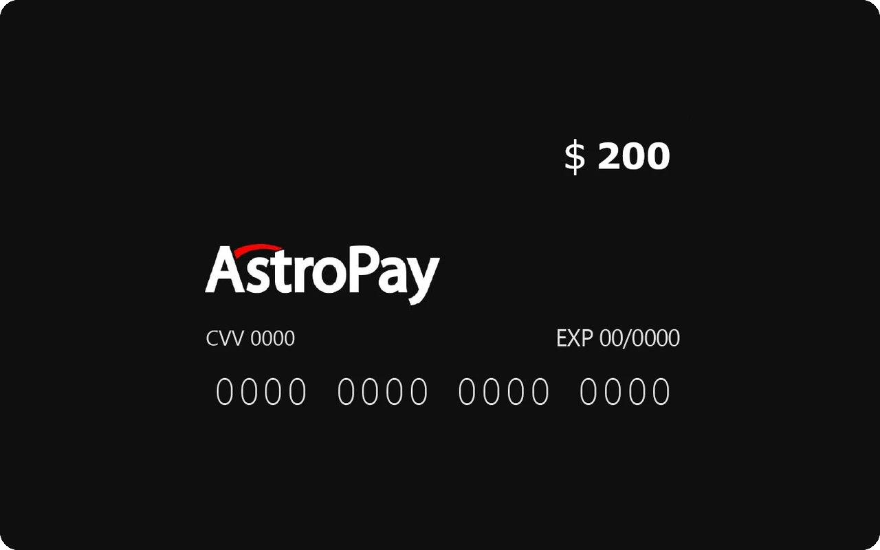 AstroPay $200 Gift Card (United States)