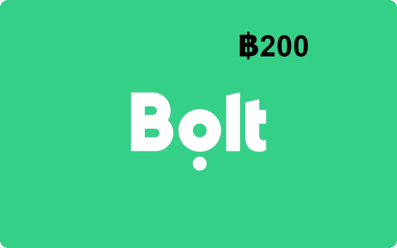 Bolt ฿200 Gift Card (Thailand)