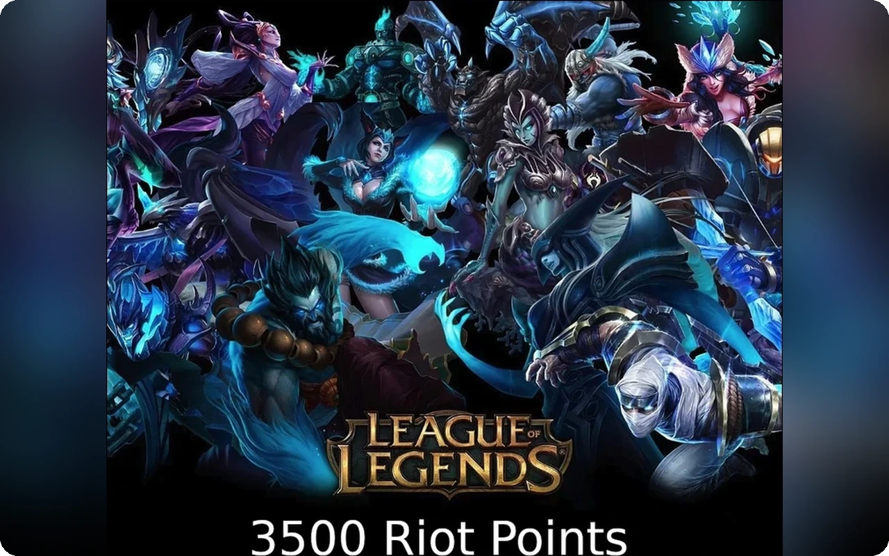 League of Legends 3500 Gift Card (United States)