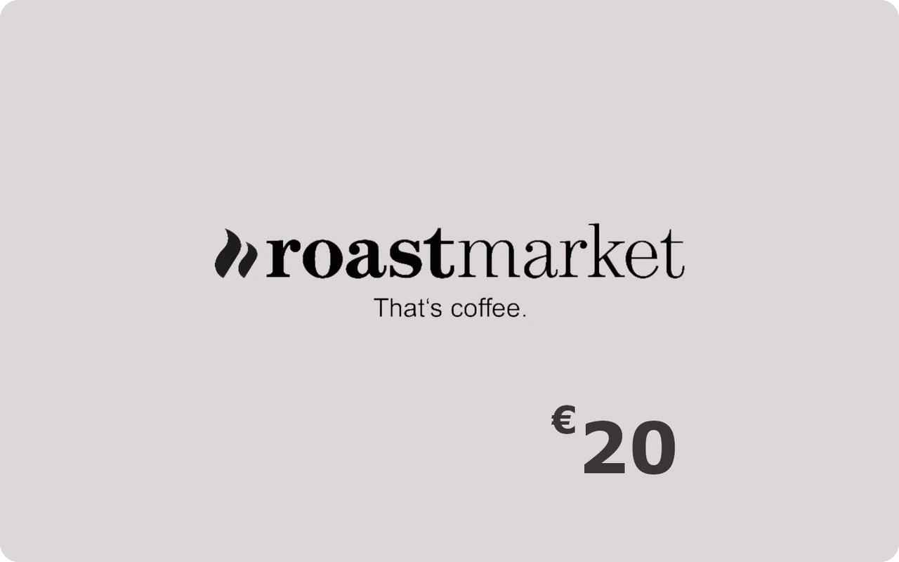 Roastmarket €20 Gift Card (Germany)