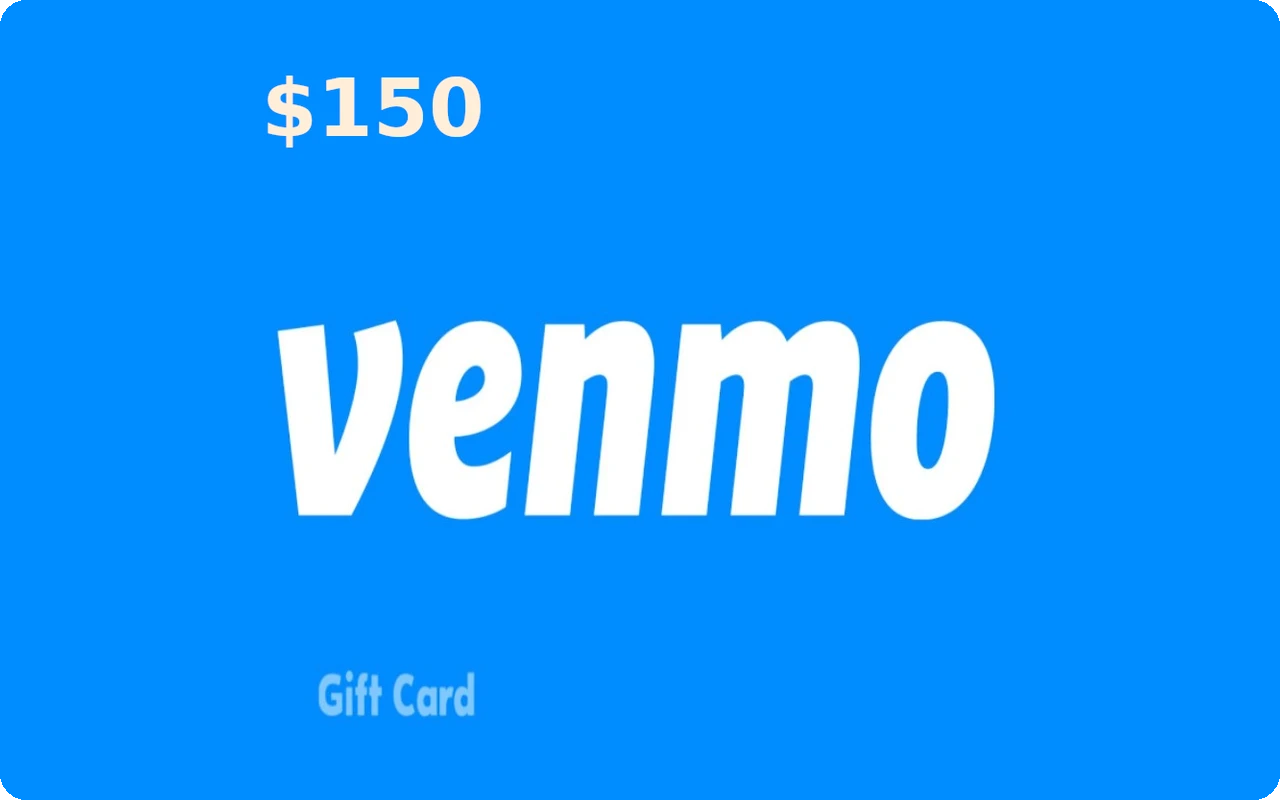 Venmo $150 Gift Card (United States)