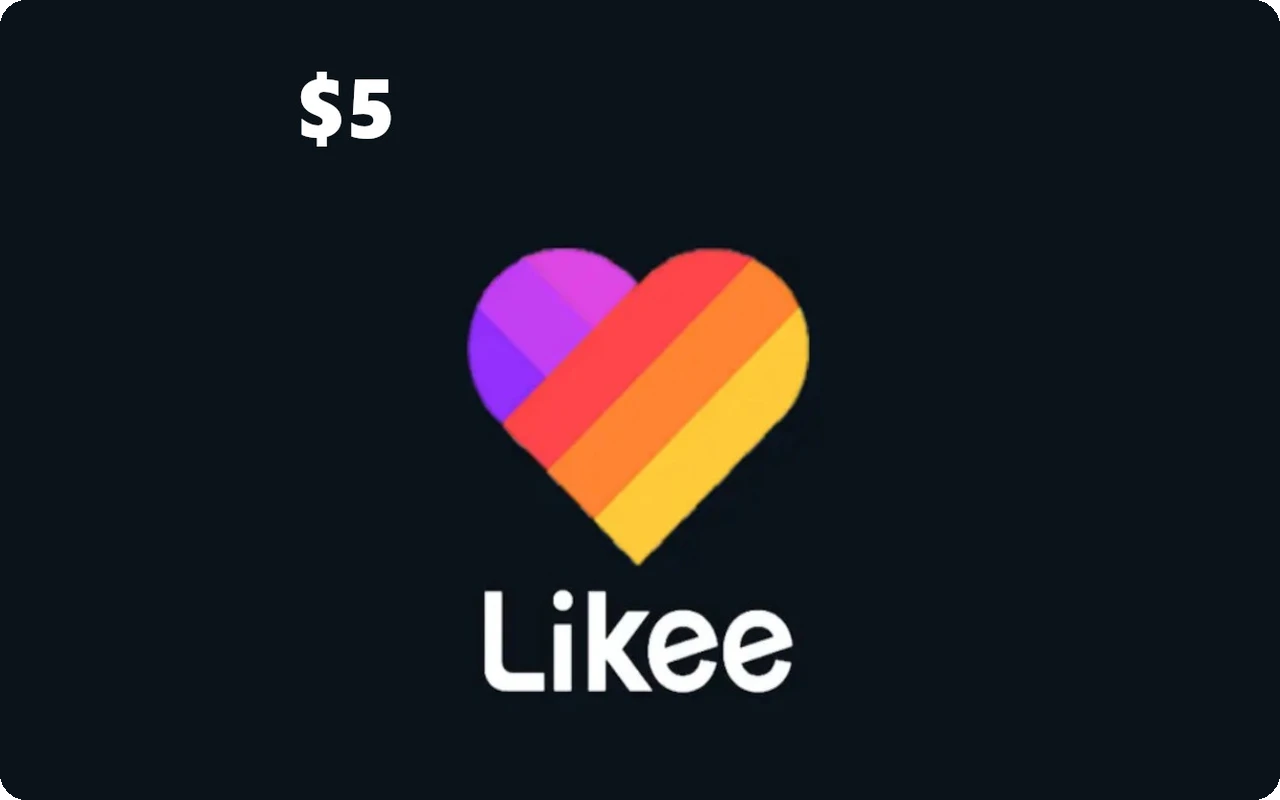Likee $5 Gift Card