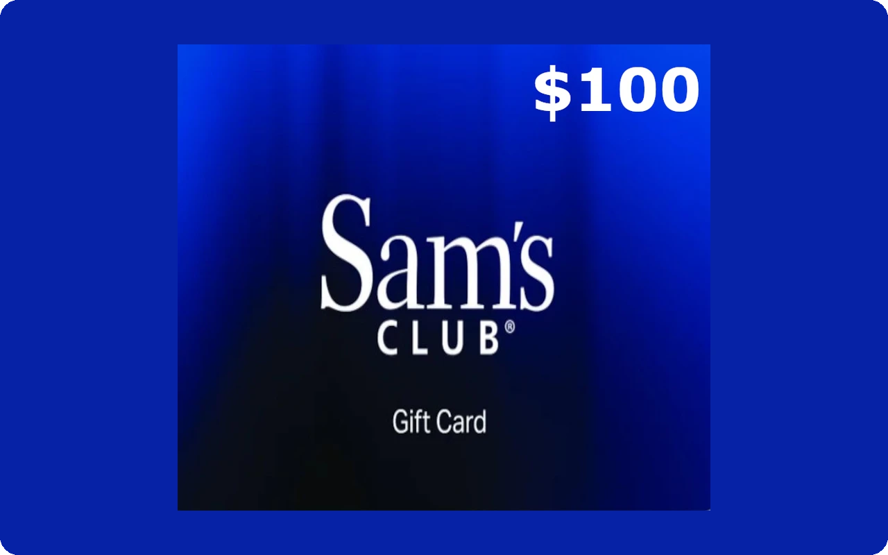 Sam's Club $100 Gift Card (United States)
