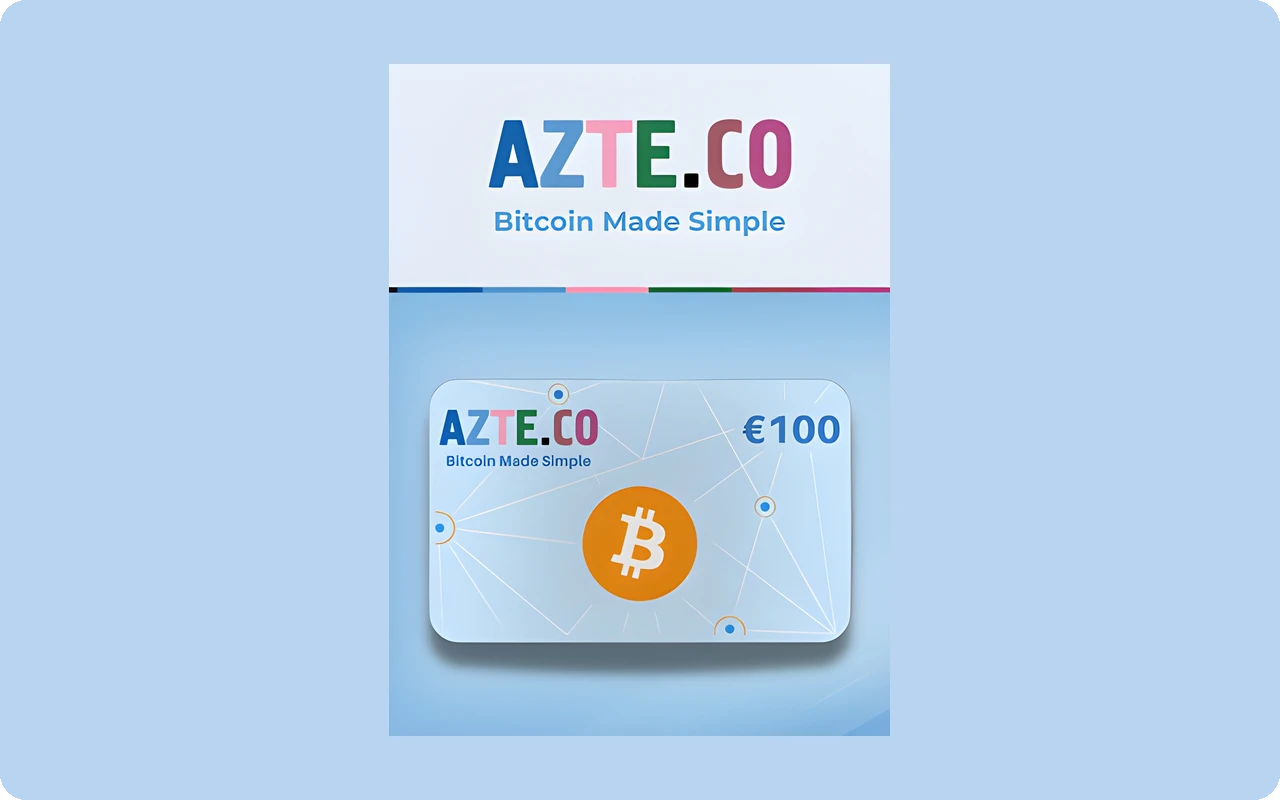 Azteco Bitcoin On-Chain Voucher 100 EUR - Azteco Key - GLOBAL