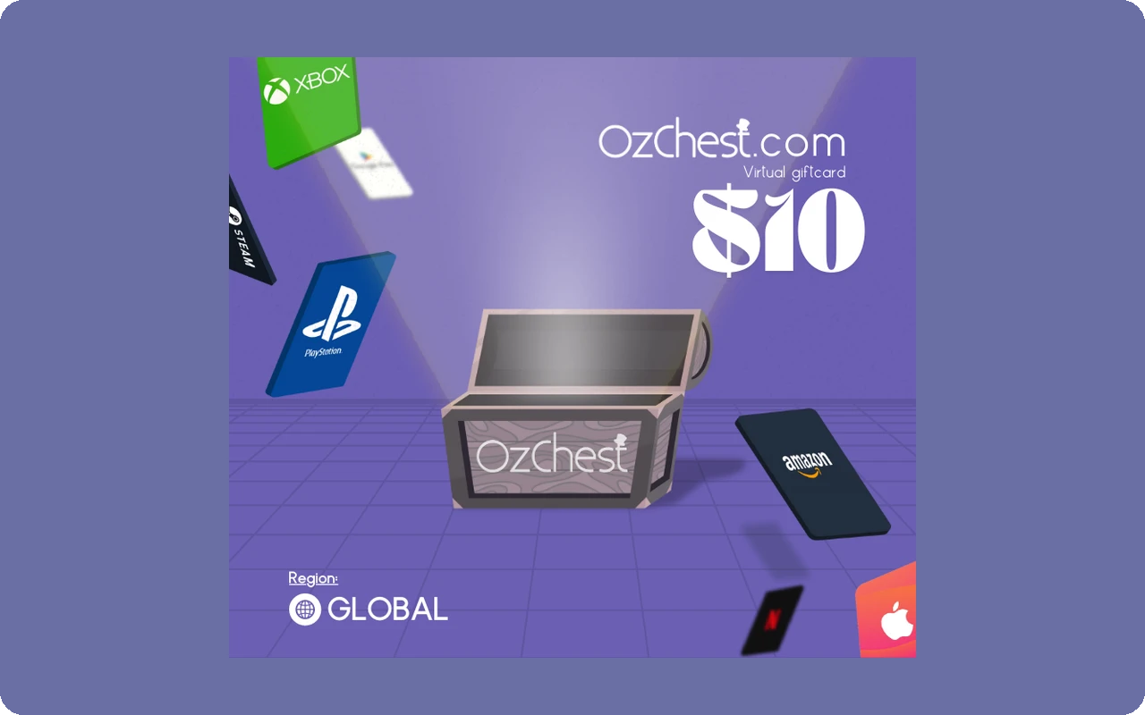 Ozchest $10 Gift Card