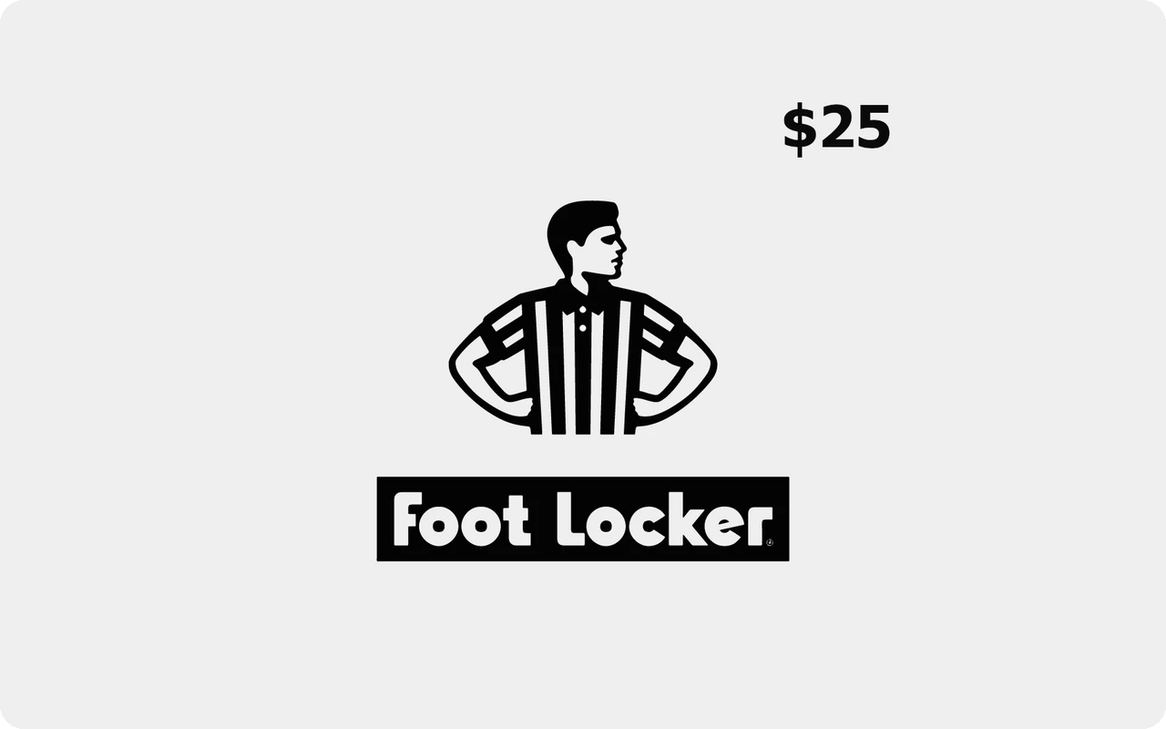 Foot Locker $25 Gift Card (United States)