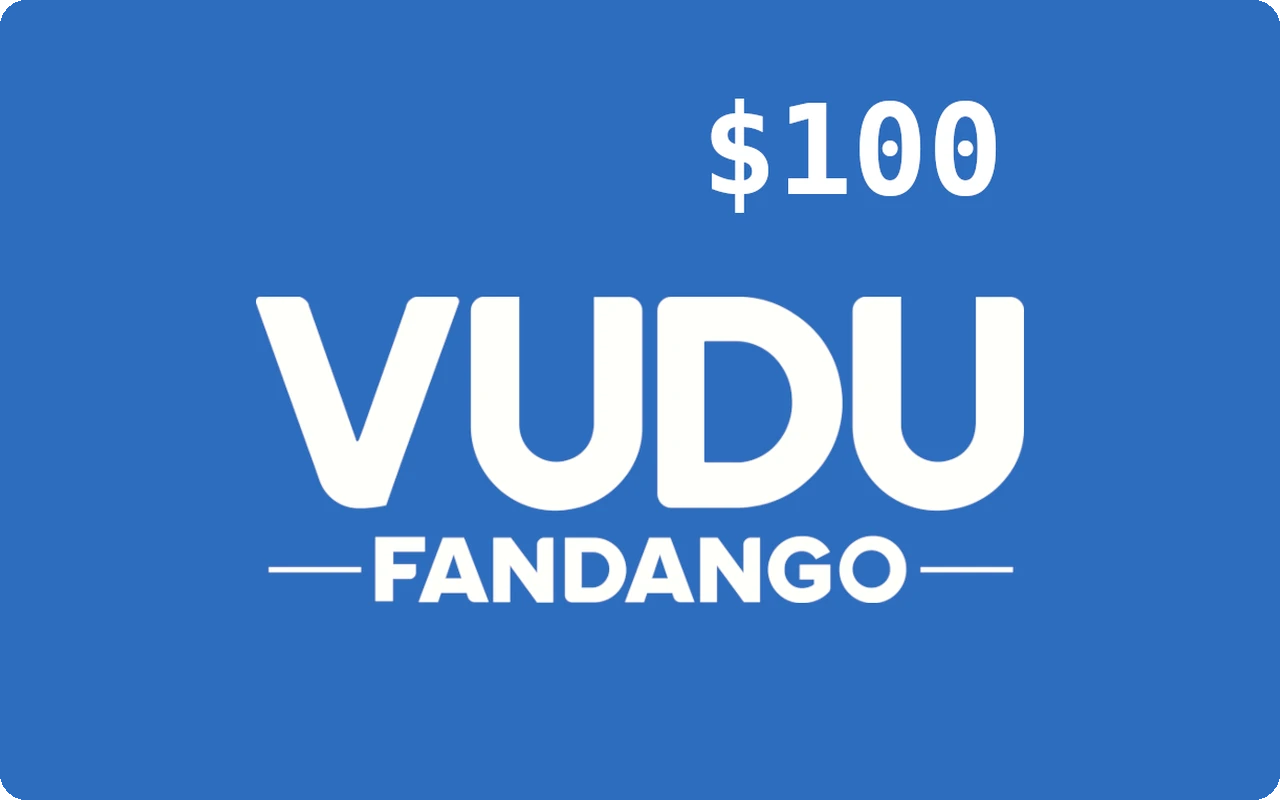 Vudu $100 Gift Card (United States)