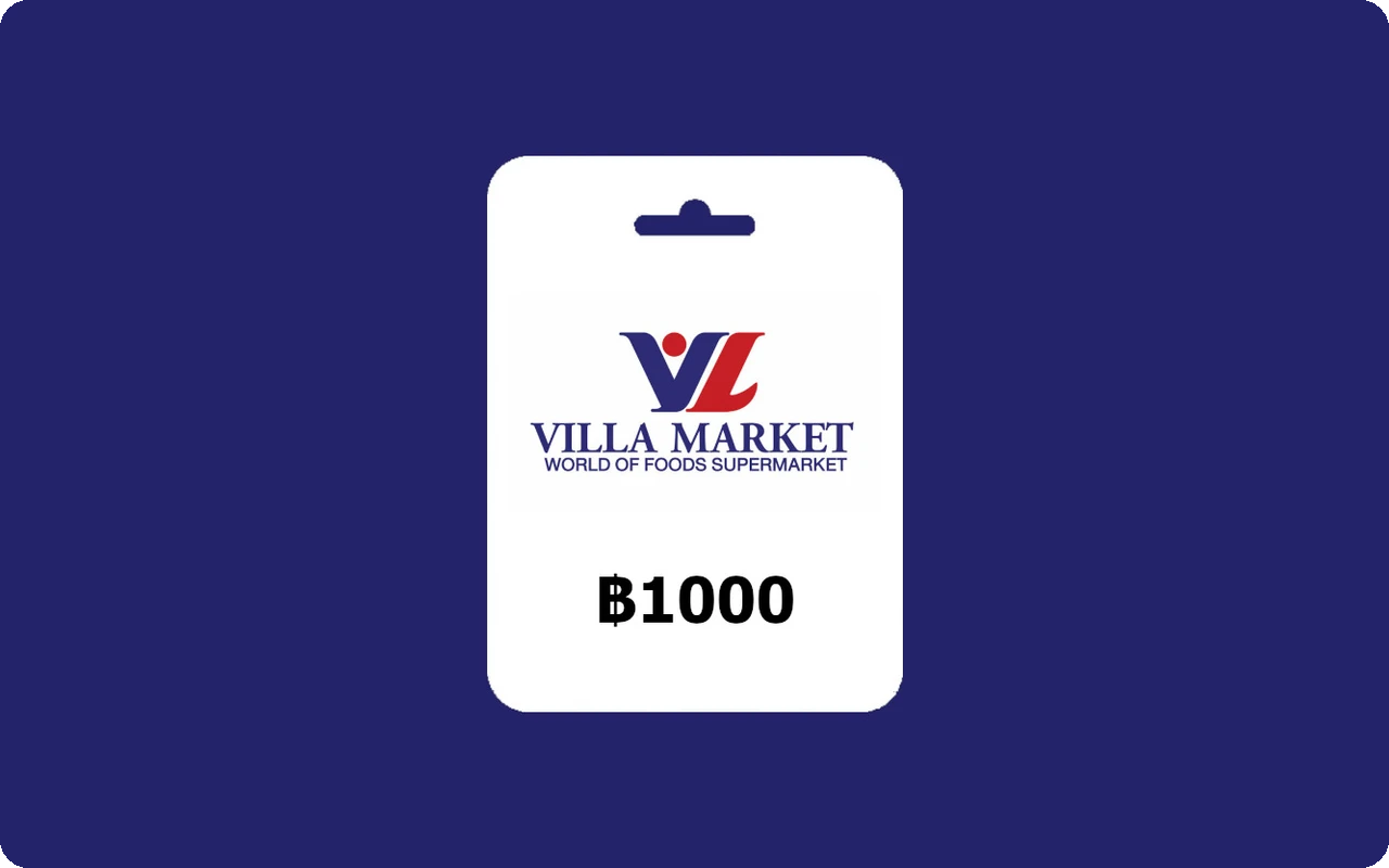 Villa Market ฿1000 Gift Card (Thailand)