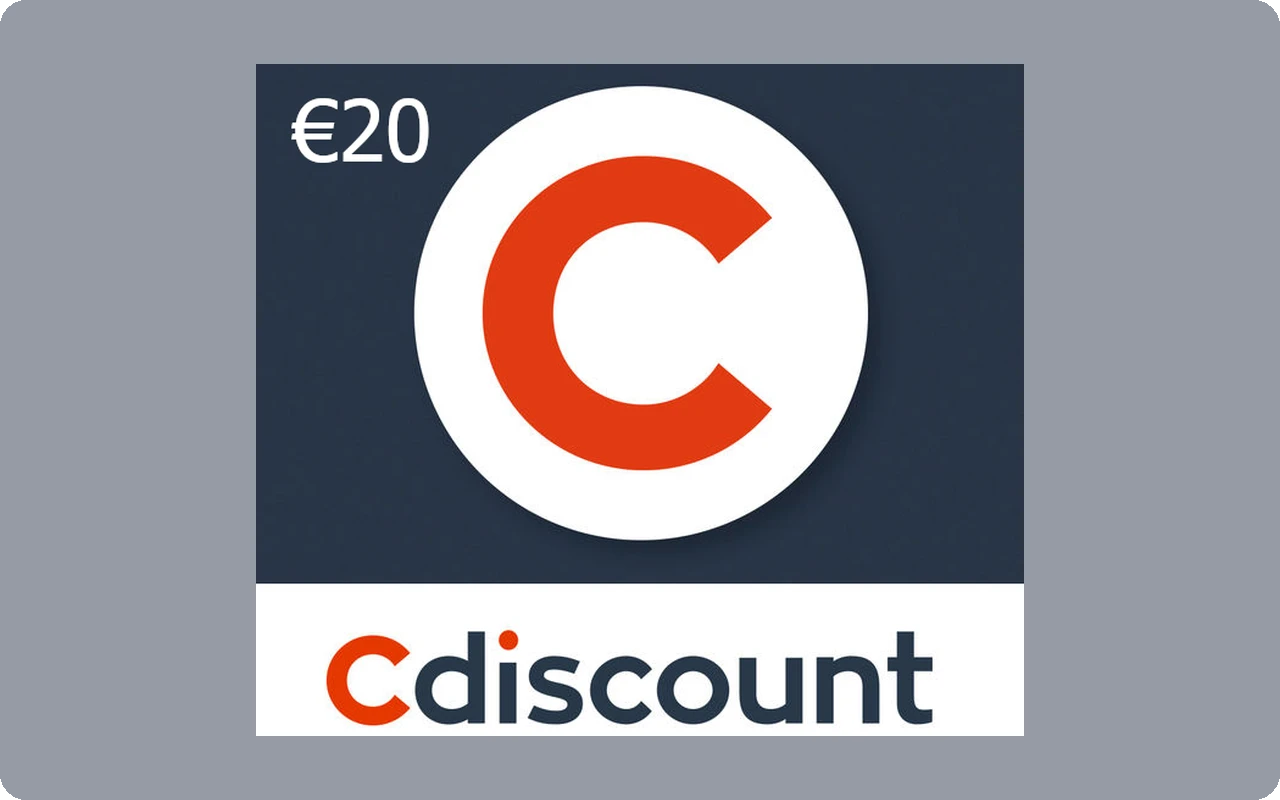 Cdiscount €20 Gift Card (France)