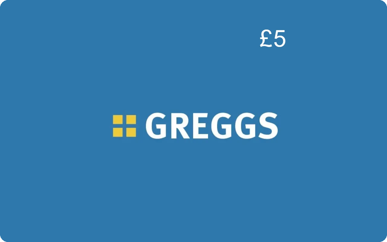 Greggs £5 Gift Card (United Kingdom)